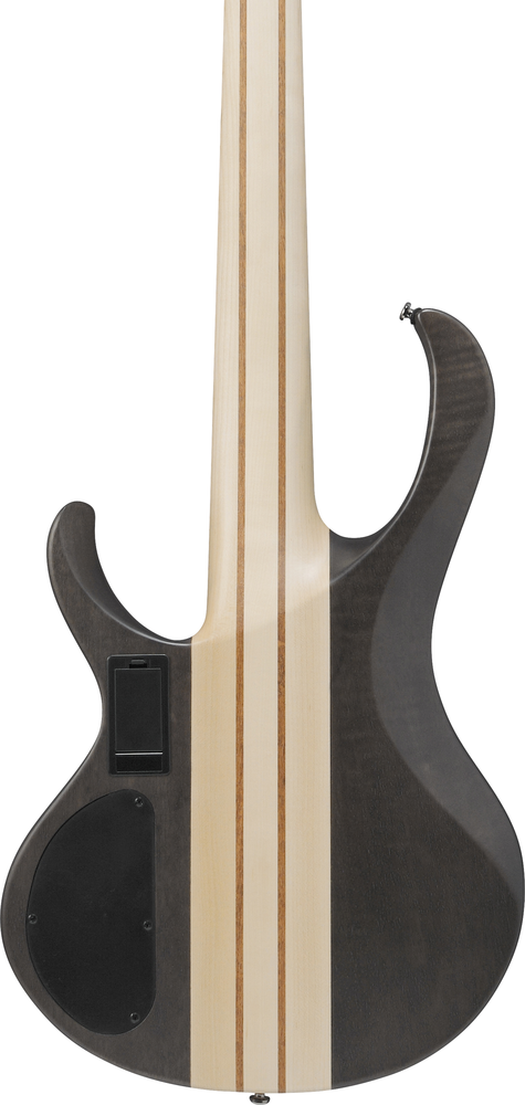 Ibanez BTB605 5 String Electric Bass - Transparent Gray Flat