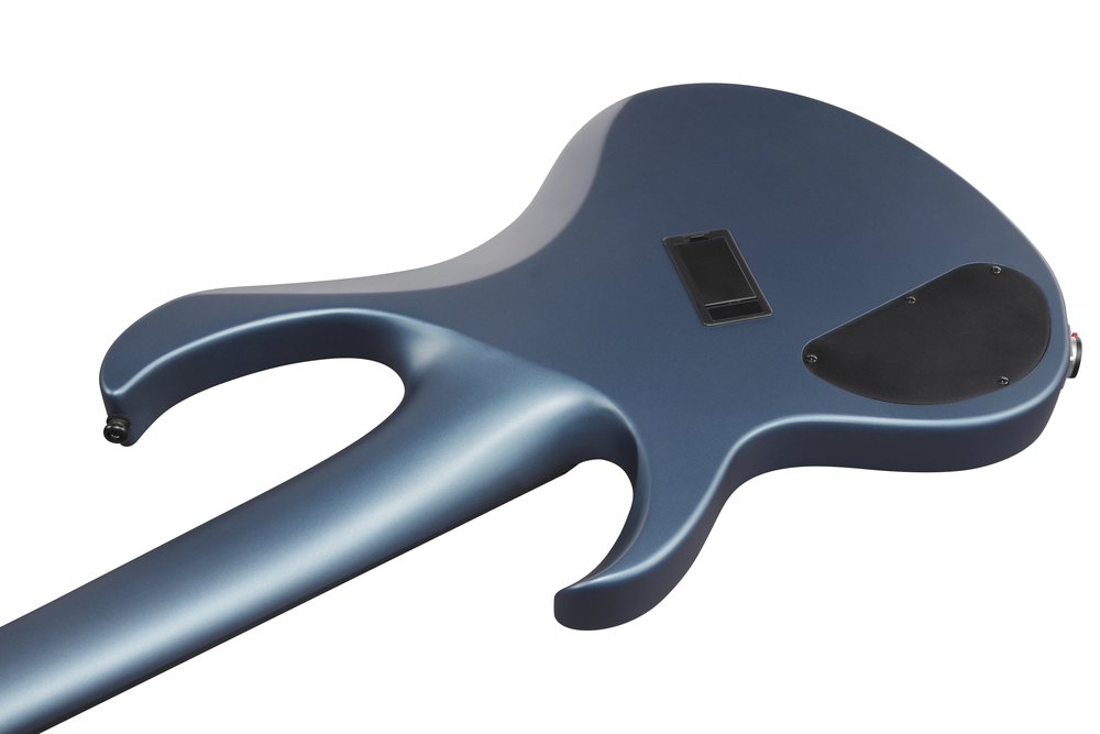 Ibanez BTB605MS 5 String Electric Bass w/ Case - Midnight Arctic Ocean Matte