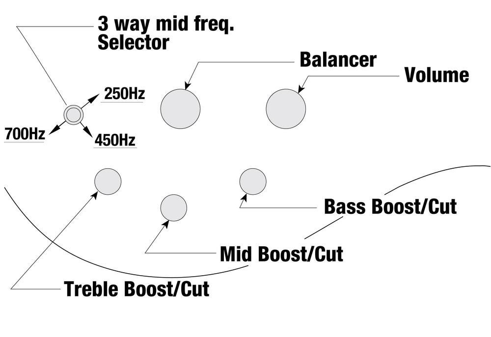 Ibanez BTB606 6 String Electric Bass - Transparent Gray Flat