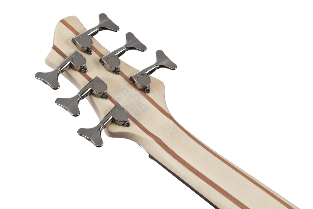 Ibanez BTB606 6 String Electric Bass - Transparent Gray Flat