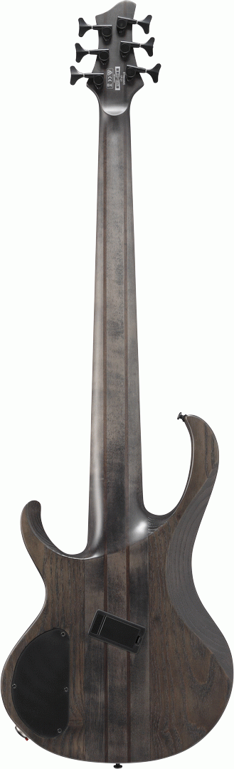 Ibanez BTB806MS TGF 6-String Multi-Scale Electric Bass - Transparent Gray Flat