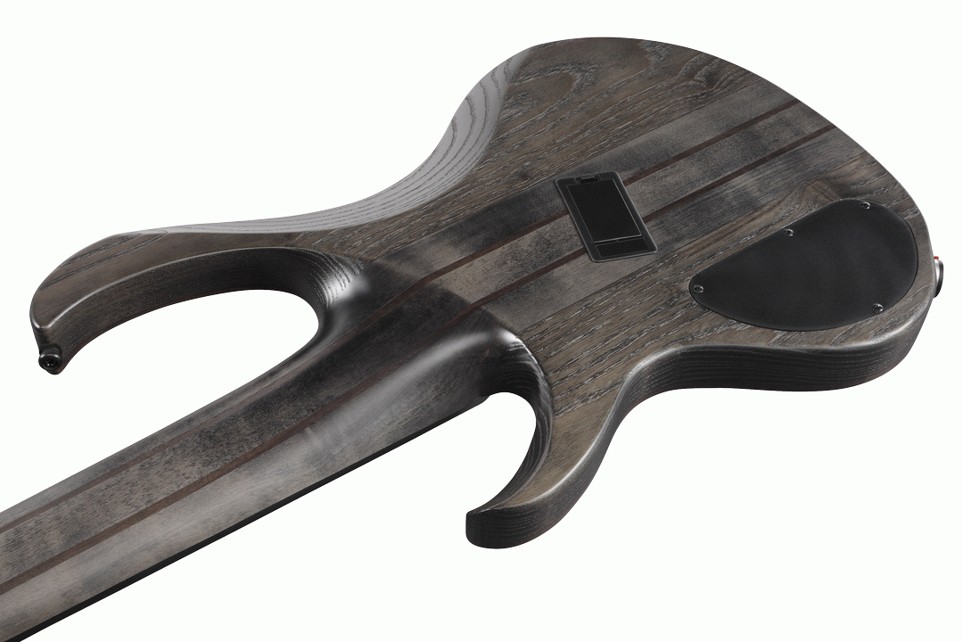 Ibanez BTB806MS TGF 6-String Multi-Scale Electric Bass - Transparent Gray Flat