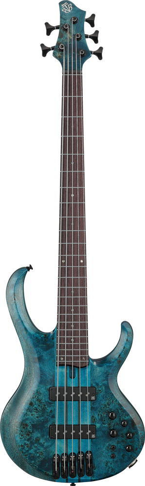 Ibanez BTB945  5 String Electric Bass - Cosmic Blue Low Gloss