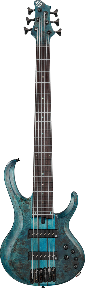Ibanez BTB946 6 String Electric Bass - Cosmic Blue Low Gloss