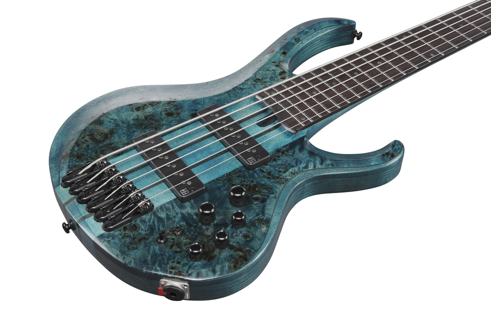 Ibanez BTB946 6 String Electric Bass - Cosmic Blue Low Gloss