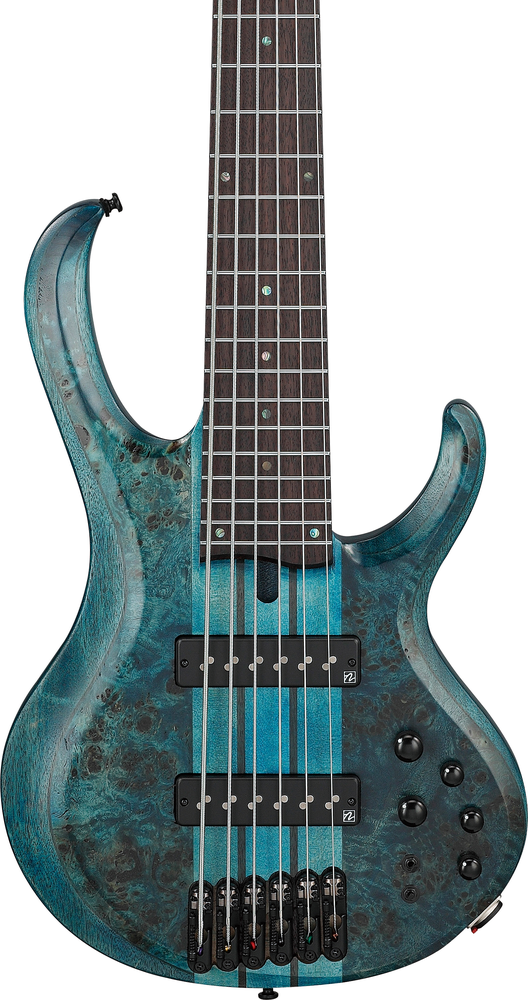 Ibanez BTB946 6 String Electric Bass - Cosmic Blue Low Gloss