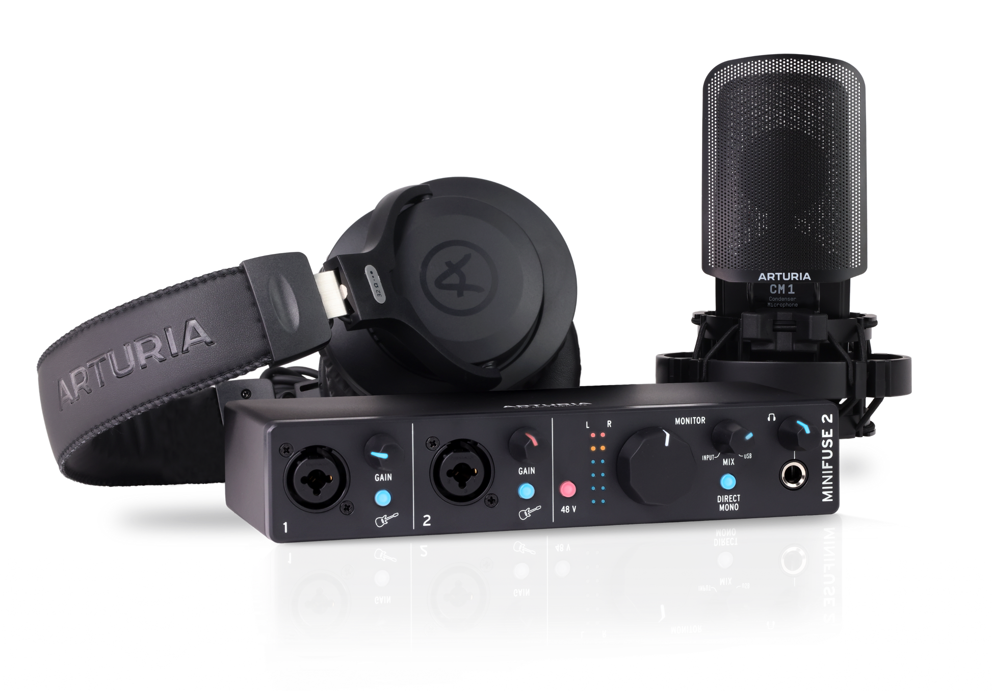 Arturia MiniFuse Recording Pack - Black