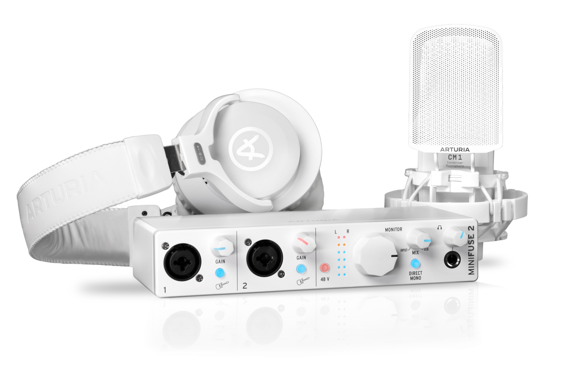 Arturia MiniFuse Recording Pack - White