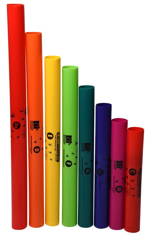 Boomwhackers 8-Note Diatonic C-Major Scale Set