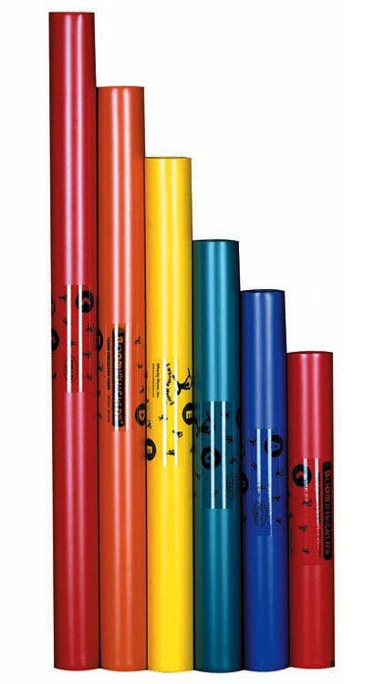 Boomwhackers 6-Note Pentatonic C-Major Set