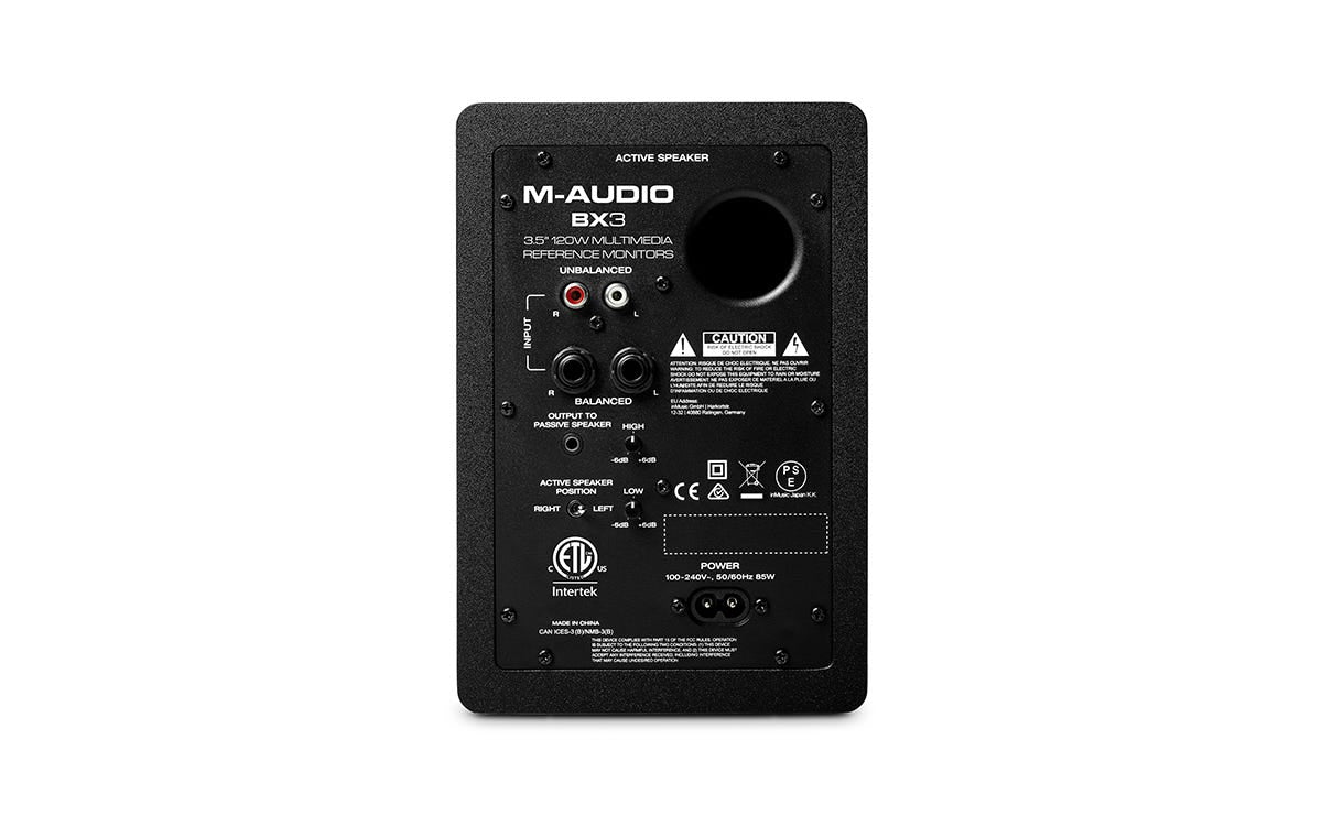 M-Audio BX3 D3 3.5" Multimedia Reference Monitors (Pair)