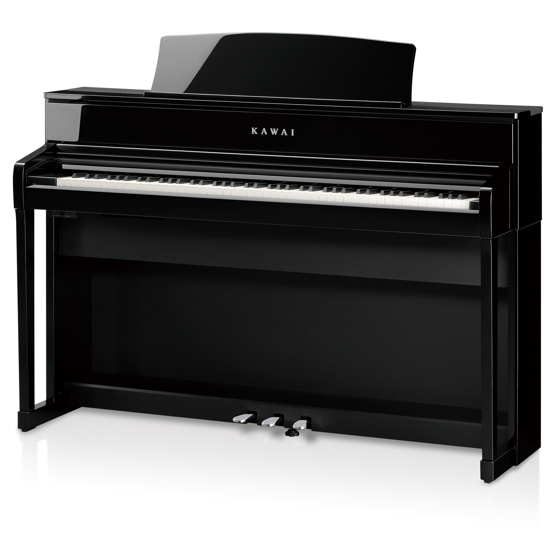 Kawai CA701 EP Concert Artist Digital Piano w/Matching Bench - Ebony Polish
