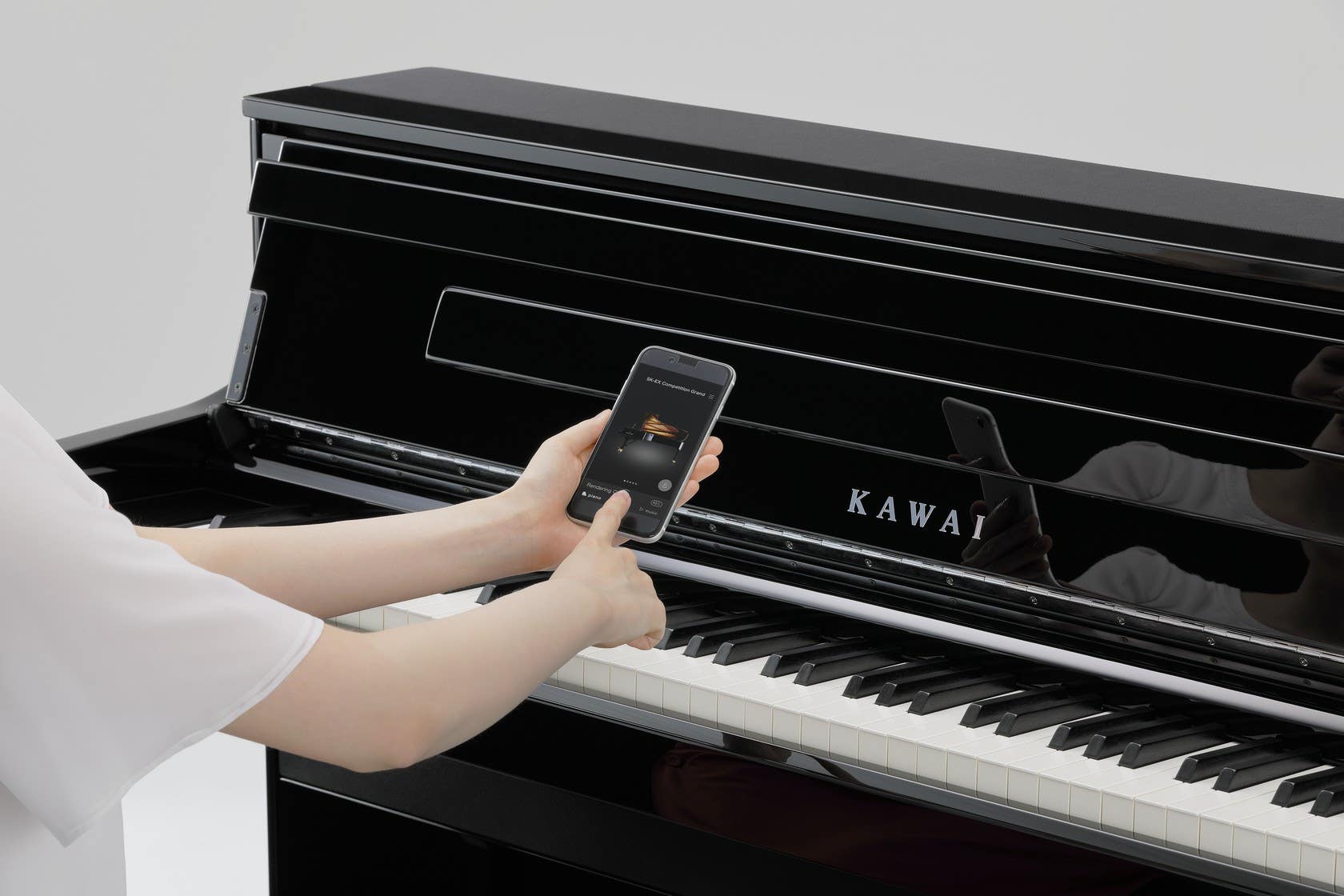 Kawai CA901 MB  Concert Artist Digital Piano w/Matching Bench - Modern Black