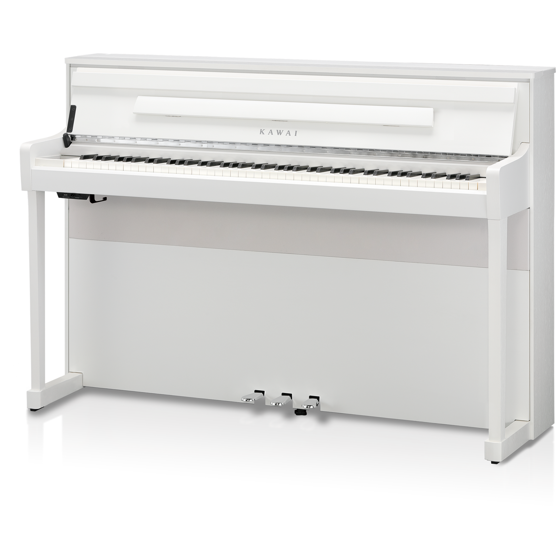 Kawai CA901 WS Concert Artist Digital Piano w/Matching Bench - White Satin