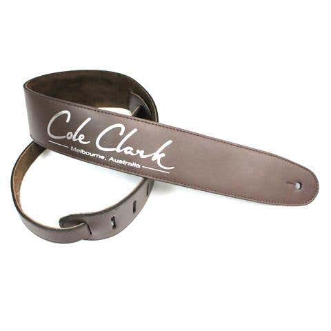 Cole Clark Leather Guitar Strap - Saddle Brown