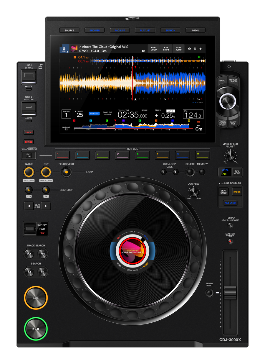 AlphaTheta CDJ-3000X Flagship Professional DJ Player