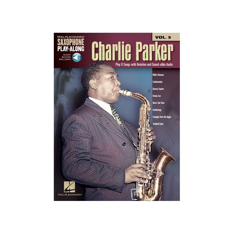 Charlie Parker Sax Playalong 5 Bk/Ola