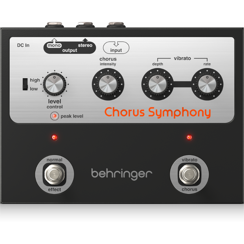 Behringer CHORUS SYMPHONY Analog BBD Chorus Pedal