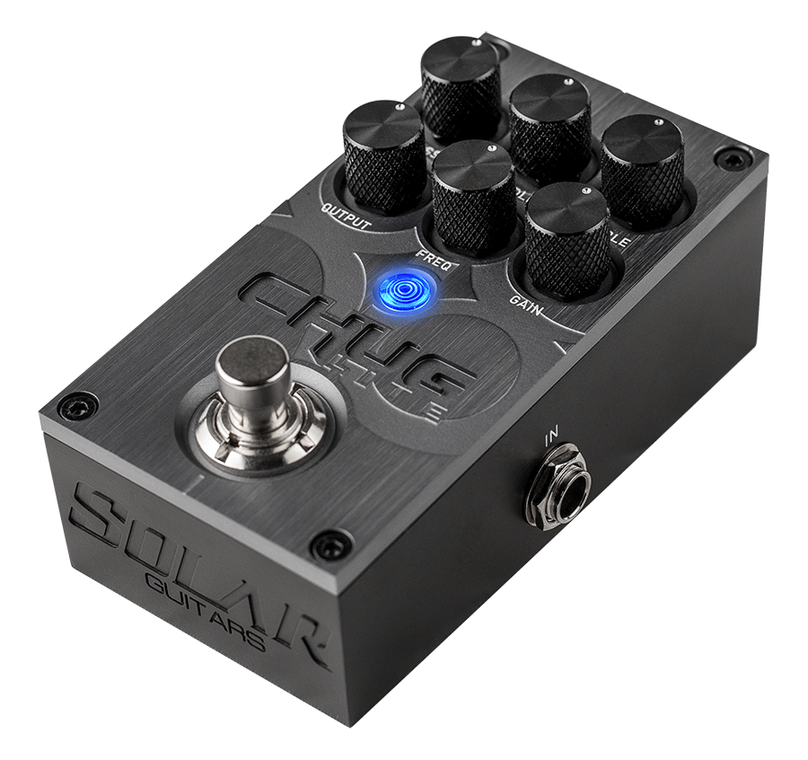 best distortion pedal for chugging Solar CHUG Lite - High Gain Distortion Pedal