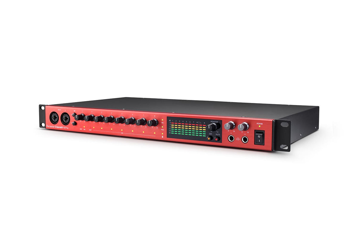Focusrite Clarett+ 8Pre USB Interface