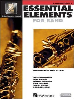 ESSENTIAL ELEMENTS FOR BAND BOOK 2 CLARINET /  (HAL LEONARD)