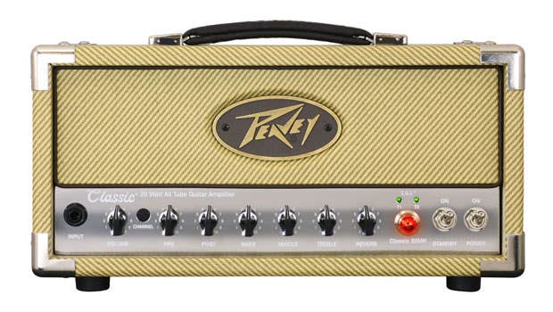 Peavey Classic 20 MH Guitar Amp Head - Tweed
