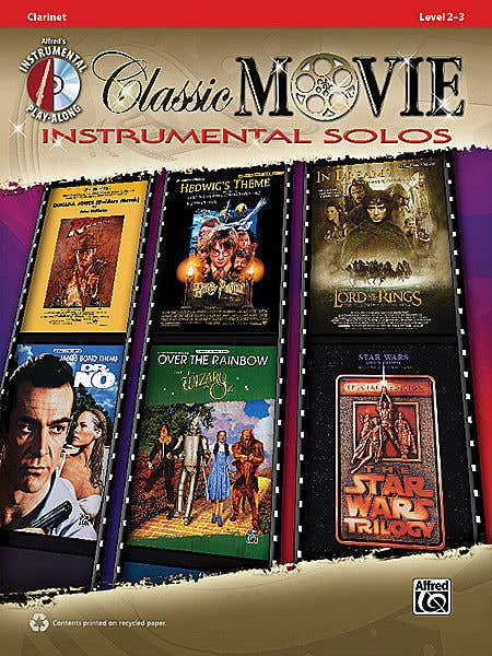 Classic Movie Intrumental Solos Clarinet