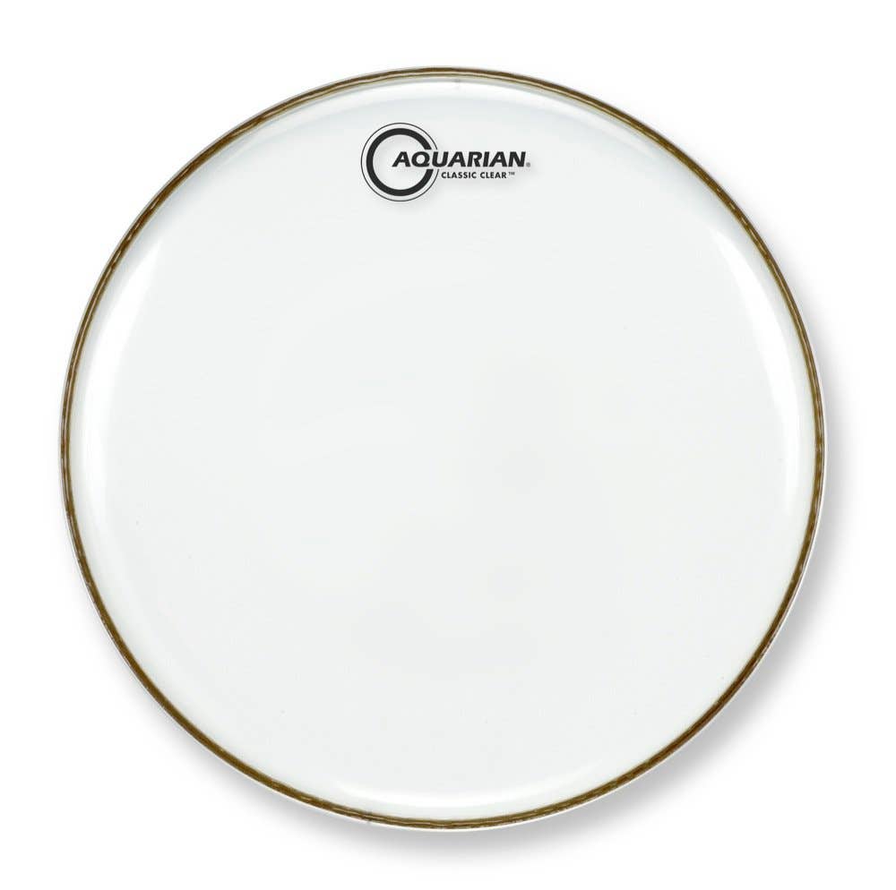 Aquarian 08 Inch Drum Head Clear Single Ply Cc8 Classic Clear