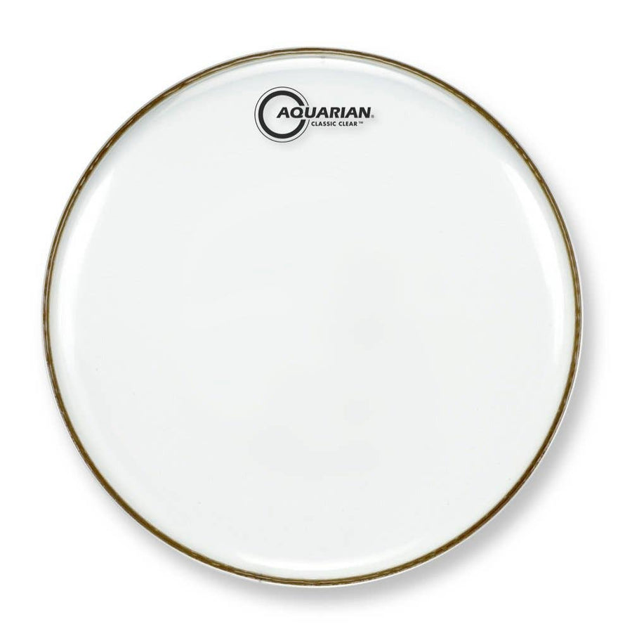 Aquarian 08 Inch Drum Head Clear Single Ply Cc8 Classic Clear