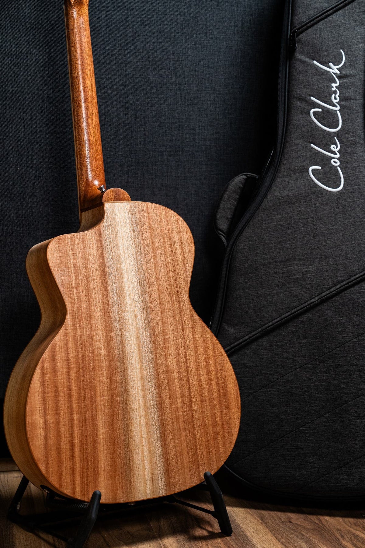 Cole Clark CCSAN1EC-BM Studio GA Acoustic Guitar - Bunya / Maple