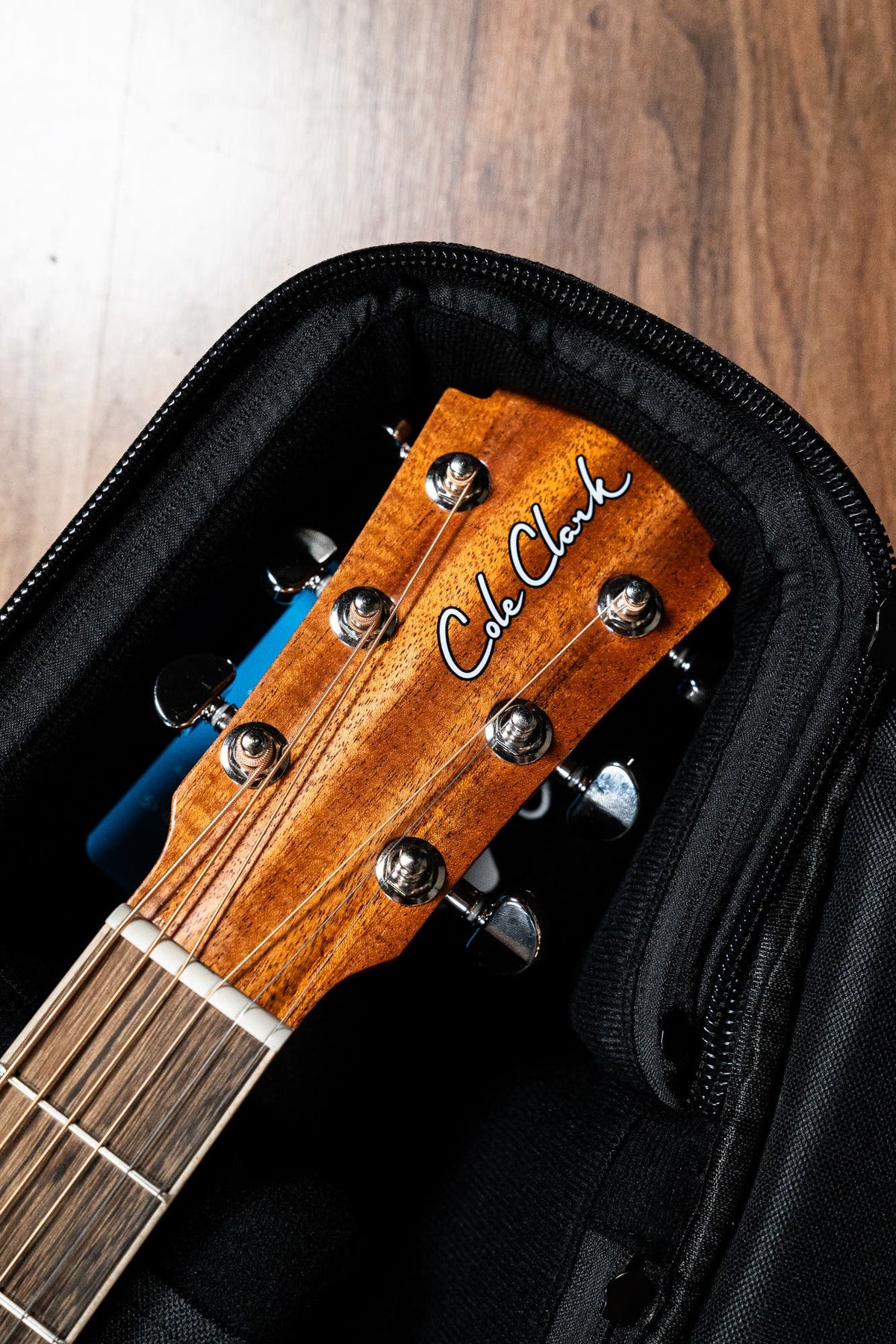 Cole Clark CCSAN1EC-BM Studio GA Acoustic Guitar - Bunya / Maple