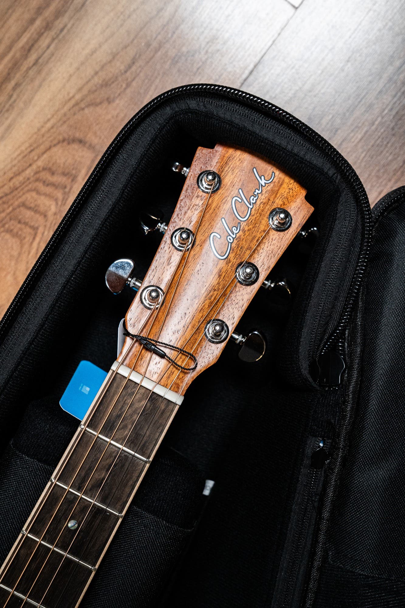 Cole Clark CCSAN1EC-RDM Studio GA Acoustic Guitar - Redwood / Maple