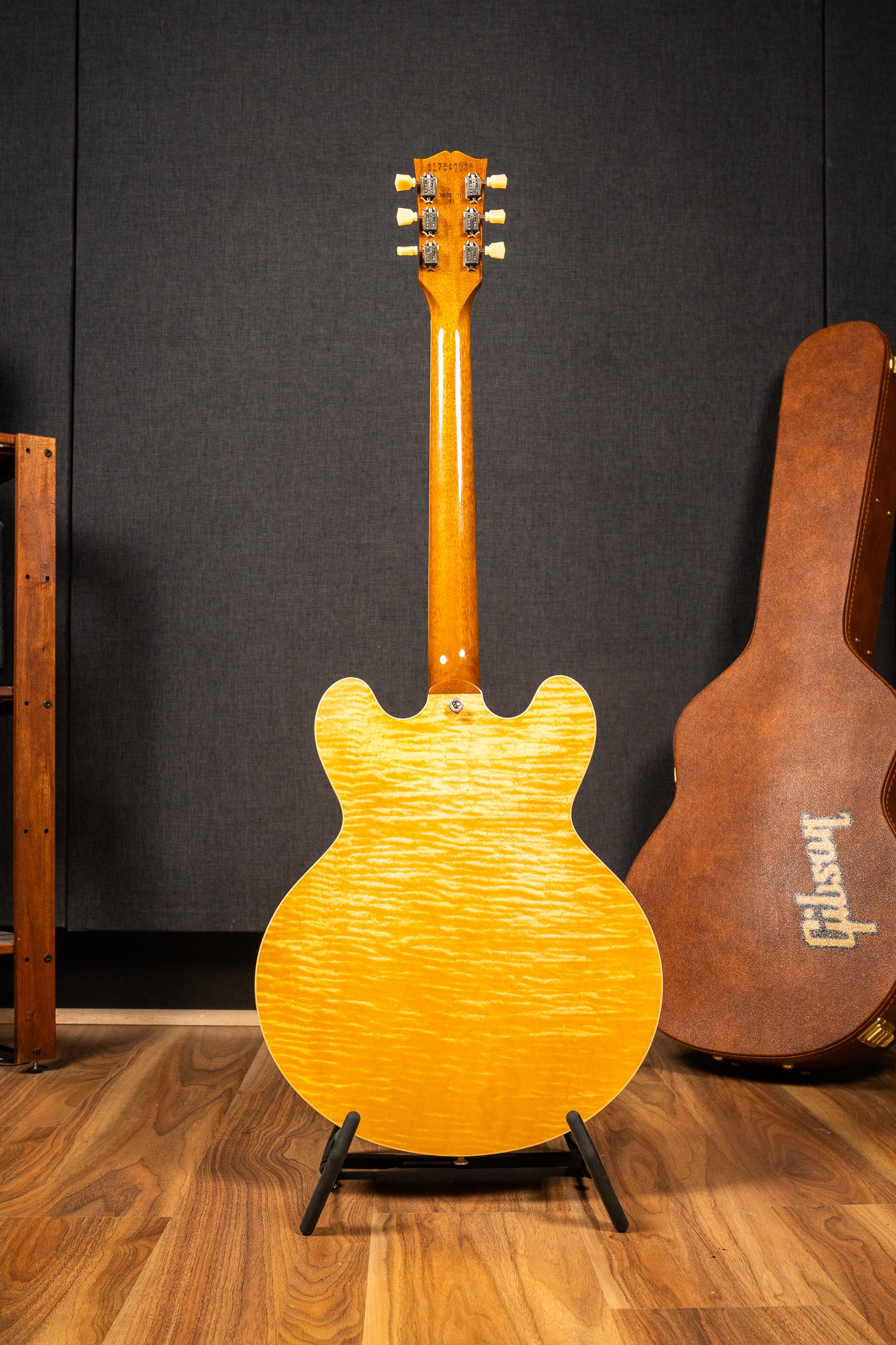 Gibson ES-335 Figured w/Case - Honey Amber - Pre-Owned