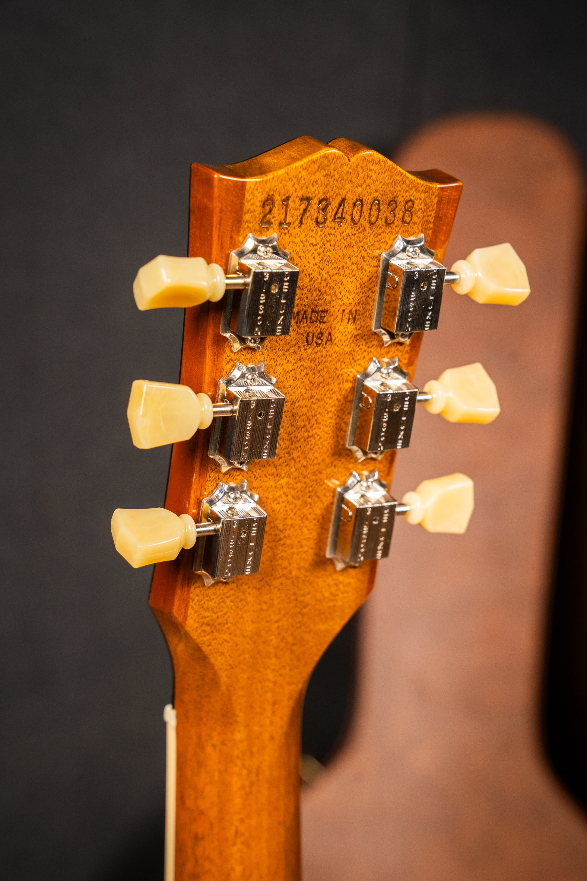 Gibson ES-335 Figured w/Case - Honey Amber - Pre-Owned