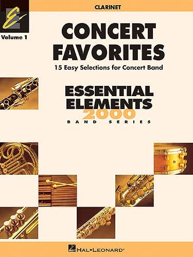 Concert Favourites Bk 1 Clarinet B Flat