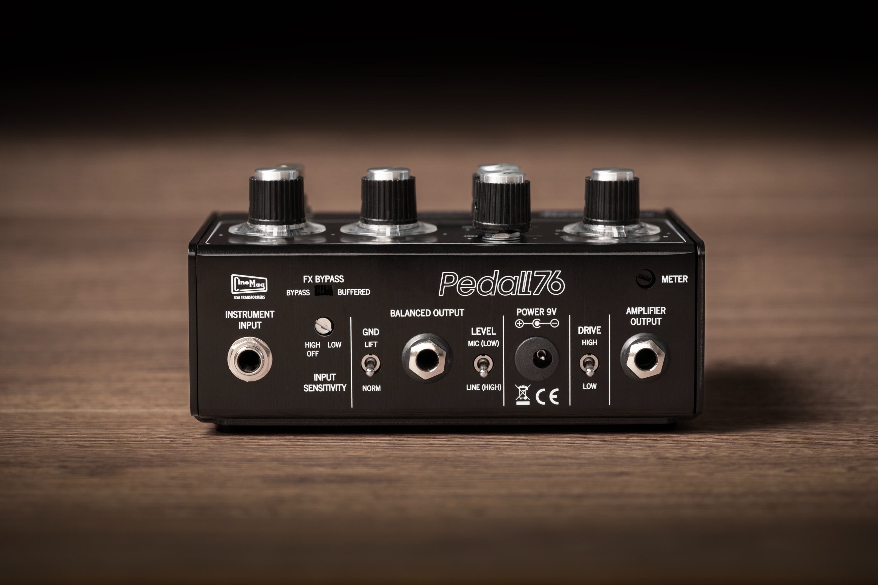 stereo limiter pedal Warm Audio Pedal76 Compressor / Limiter Pedal