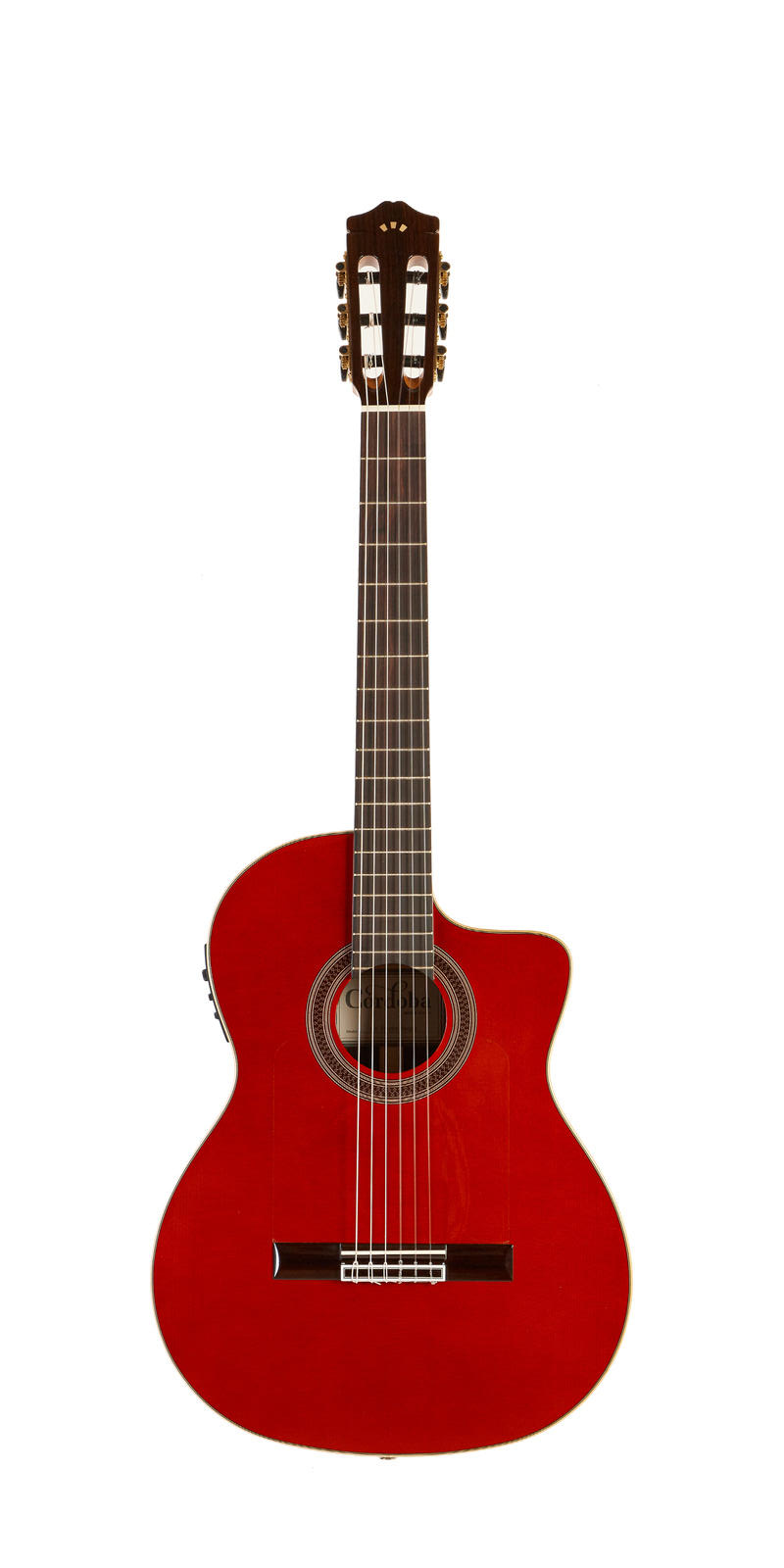 Cordoba GK Studio Negra Classical Guitar - Wine Red