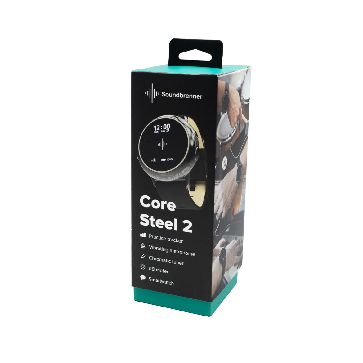 Soundbrenner CORE STEEL 2 Wearable Metronome