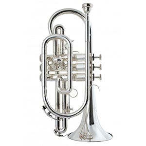 Besson 120 New Standard Silver Plated Cornet