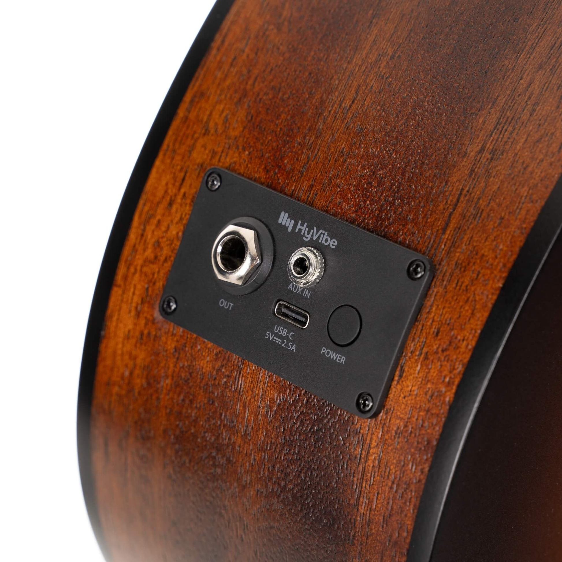 Cort Earth GO 3/4 Travel Acoustic w/HyVibe H2 Preamp / Effects - Brown Burst OP