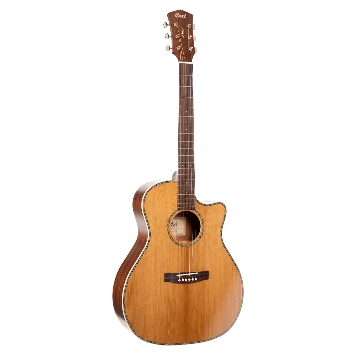 Cort Essence GA4 Acoustic Guitar - Natural Semi Gloss