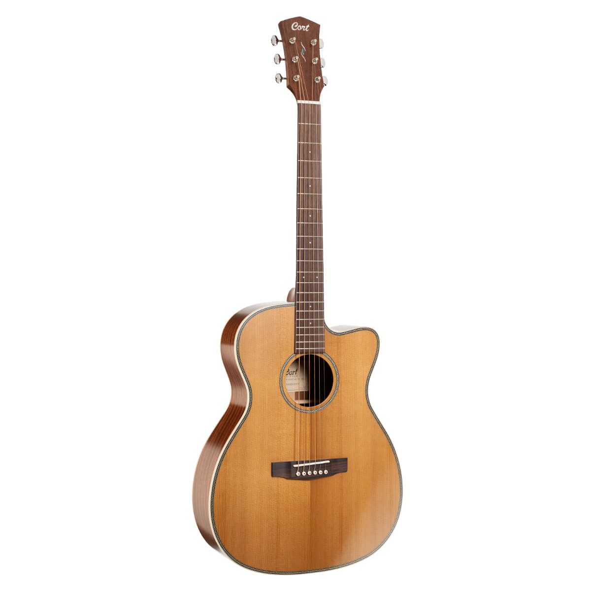 Cort Essence-OC4 Acoustic Guitar - Natural Semi-Gloss