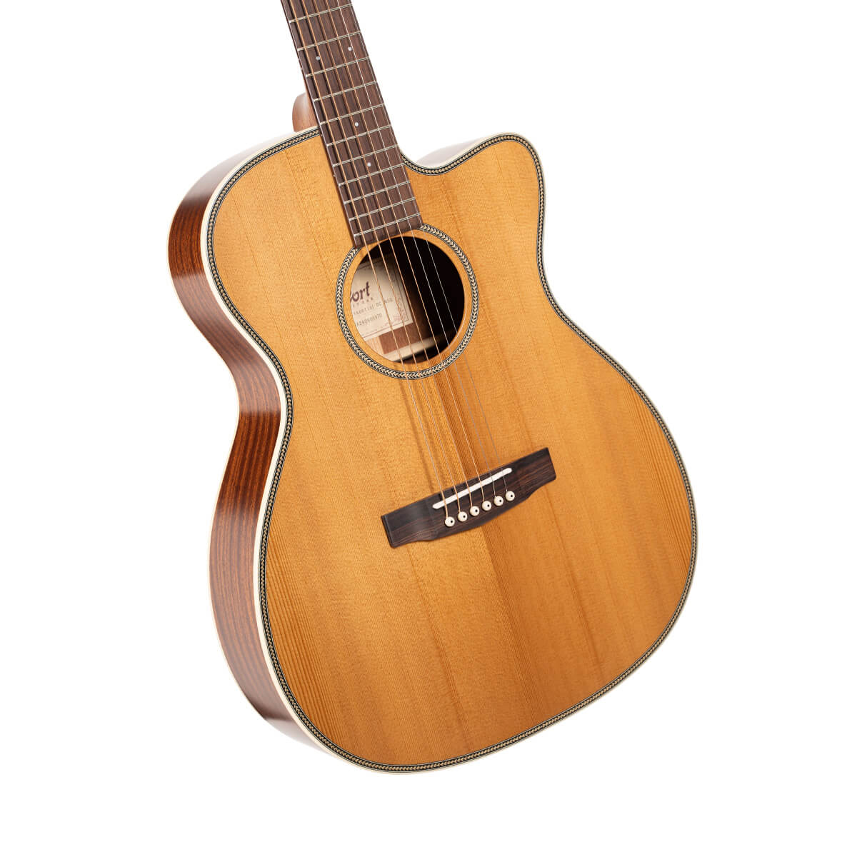 Cort Essence-OC4 Acoustic Guitar - Natural Semi-Gloss