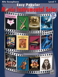 Easy Popular Movie Instrumental Solos Asax Bk/Cd