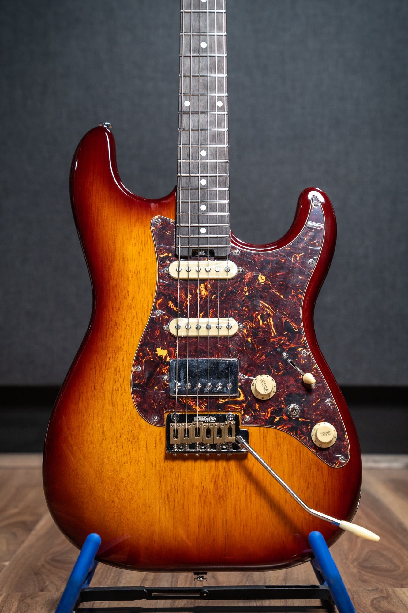 Crafter Crema S VVS RS TS HSS Electric Guitar - Tobacco Sunburst