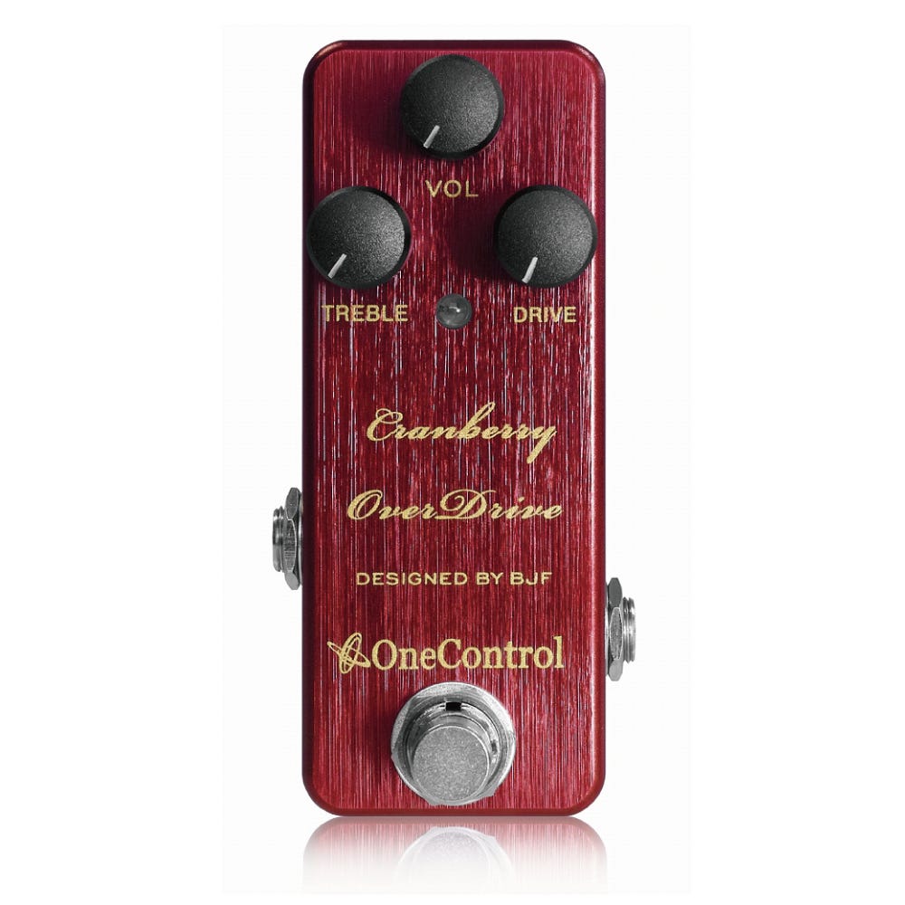 One Control BJF Cranberry Overdrive Pedal