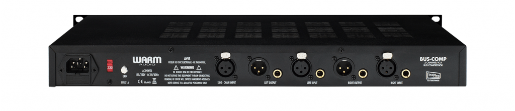 Warm Audio BUS-COMP 2 channel Stereo VCA Bus Compressor
