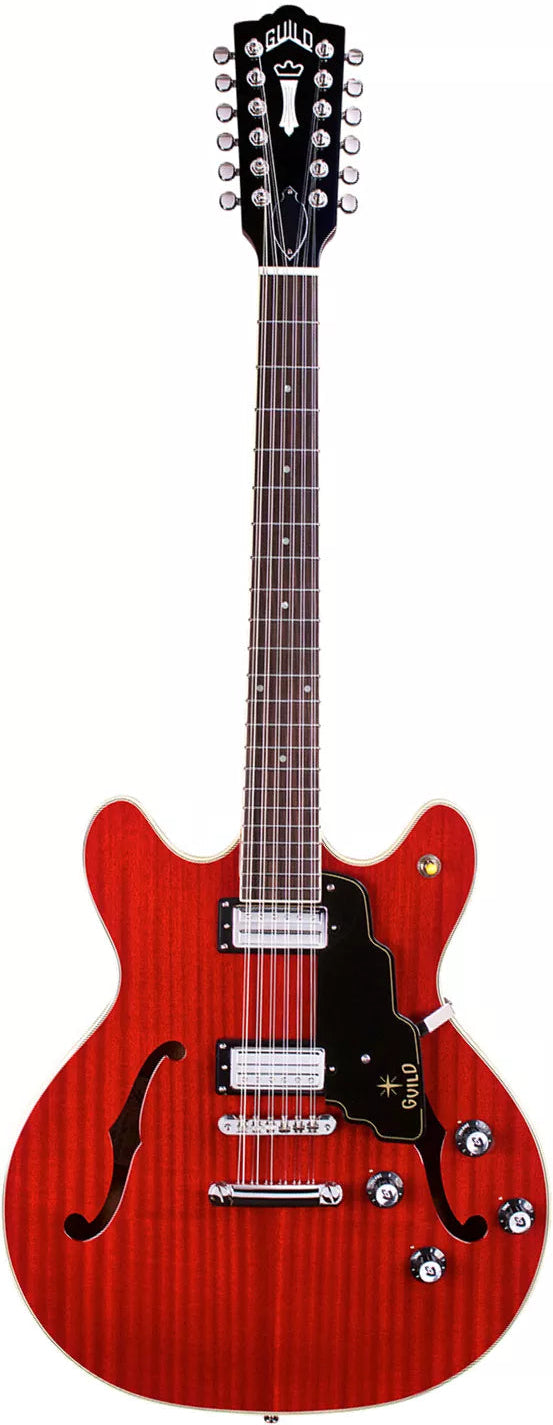 Guild Starfire IV ST-12 12-String Electric Guitar - Cherry Red