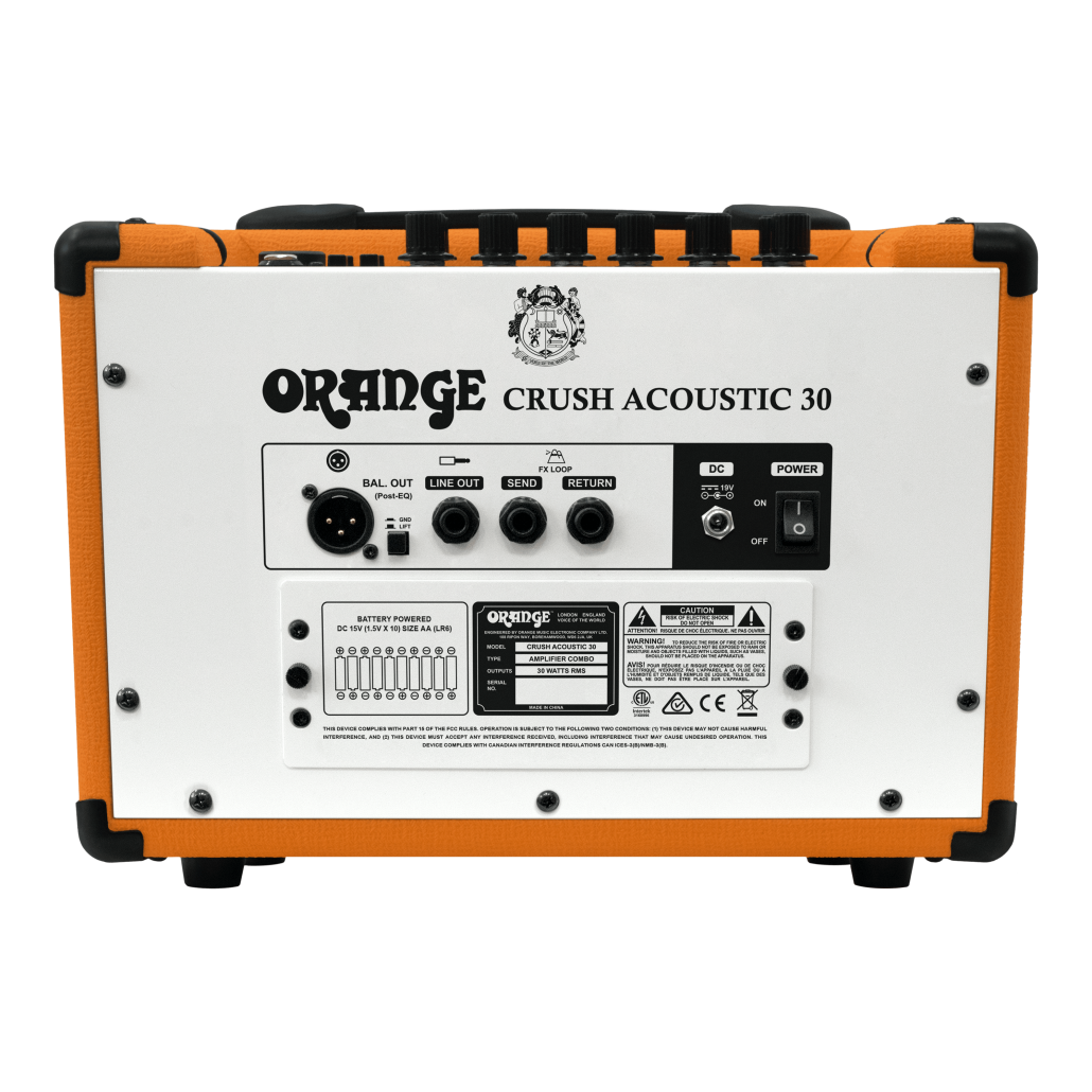 Orange Crush Acoustic 30 2-ch Acoustic Instrument Amp - Orange