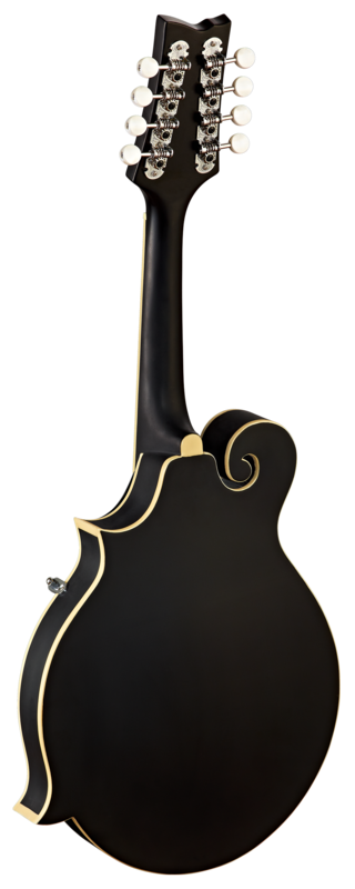 Ortega F-Style RMFE40SBK Mandolin w/Pickup - Satin Black